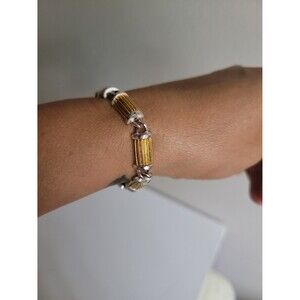 Vintage Napier Gold & Silver Tone Bracelet